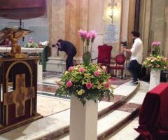 Allestimento floreale della chiesa - Le Creazioni Artistiche a Chieti