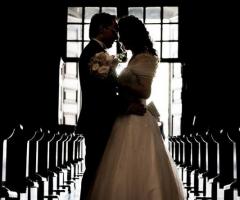 Eleonora Ricappi - Foto prima dell'uscita di chiesa