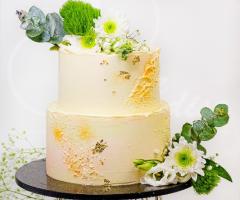 Pasticceria Dolce Paradiso - Torta floreale a 2 piani