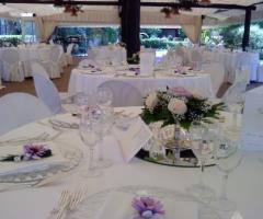 Villa del Vecchio Pozzo - Tavoli per il ricevimento di nozze