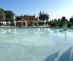 La fontana della villa Dino