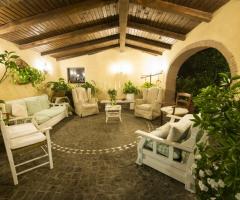 Salottino per gli ospiti al matrimonio