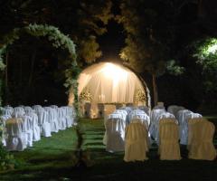 La Terra degli Aranci - Cerimonia di nozze in giardino di sera