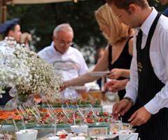Il catering del castello