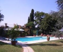 La piscina della villa