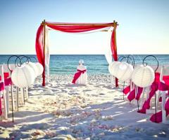 Guna Beach Club - La cerimonia di nozze in spiaggia