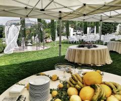 Buffet in giardino - Castello Malaspina Varzi