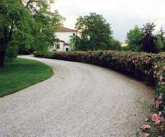 Viale d'ingresso Villa Cavarzerani