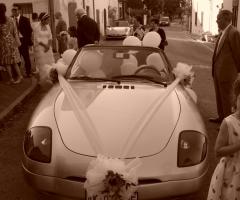Paolo Guidi - La Fiat Barchetta Coupè per il matrimonio - Addobbo