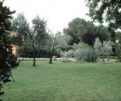 Giardino della villa per matrimoni