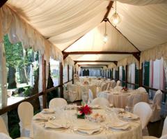 Mise en place in veranda