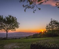 Tramonto in Toscana - Villa Bonadea