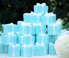 Bomboniere Tiffany per il matrimonio