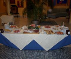 Antipasti del ricevimento di matrimonio