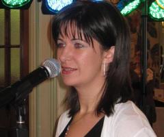 Paola di G&P Music Solutions canta ad un matrimonio