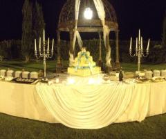 Tavolo torta nuziale