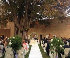 Momento della cerimonia in giardino - Arkitutto