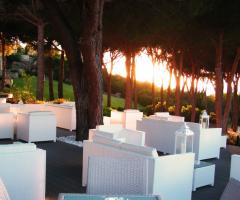 Punta Baja - Area lounge al tramonto