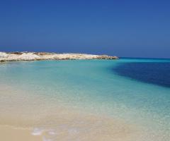 Spiaggia bianca per la luna di miele
