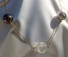Collana Collezione Murano con perle in vetro soffiato