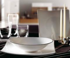 Servizio piatti Manhattan Platinum.