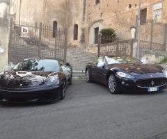 ferrari e maserat gran cabrio