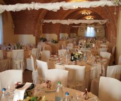 Sala interna per il ricevimento di nozze