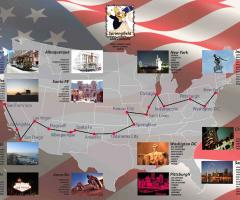 tableaux sposi viaggio in america