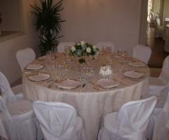 Tavoli del ricevimento di nozze