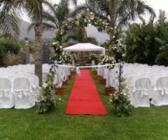 Vivaio Ferrante - Allestimento floreale per la cerimonia di matrimonio all'aperto