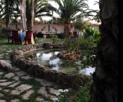 Laghetto della villa per i matrimoni