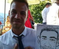 Caricature Charlotte - Ritratti e caricature dal vivo per matrimoni a Verona