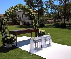 Azzurra Floral Designer - Allestimento matrimonio all'aperto