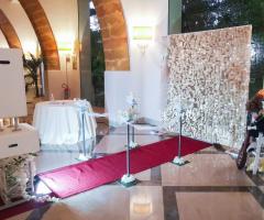 Selfiamoci photobooth - Allestimento gold