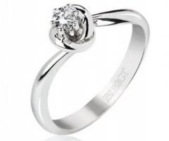 Anello con diamante Bigigi