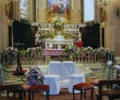 Allestimento floreale per la chiesa - Fiori Fabio Ientile