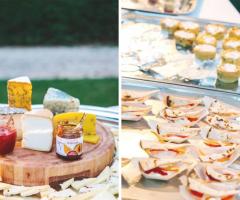 Banchetto bio al matrimonio
