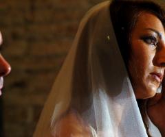 La commozione degli sposi