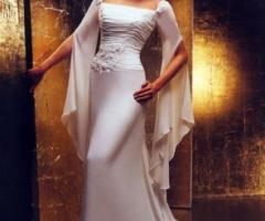 Abito da sposa di seta