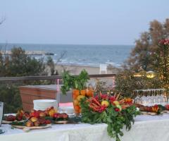 Camping Garden Paradiso - Il ricevimento di nozze con vista panoramica