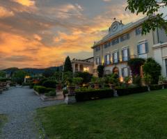 Villa Scorzi al tramonto