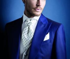 Tight blu per il matrimonio