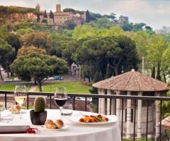 Terrazza panoramica su Roma