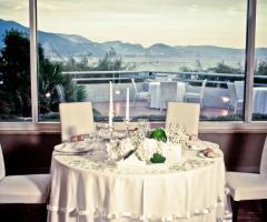 Il tavolo degli sposi vista mare - Villa Balke