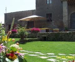 Giardino della location di matrimonio