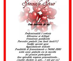 I nostri servizi per gli sposi - Le Serene Vacanze