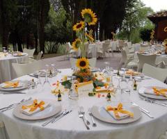 Laboratorio del Fiore - Allestimento location con girasoli