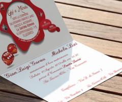 Grafica Personalizzata - Partecipazioni nuziali a Torino