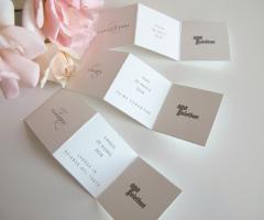 Bomboniere solidali Telethon - Biglietti portaconfetti