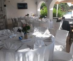 Ristorante Lo Squalo - Portico con vista mare